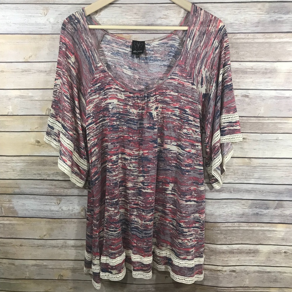Ella Moss Multicolor Knit Top